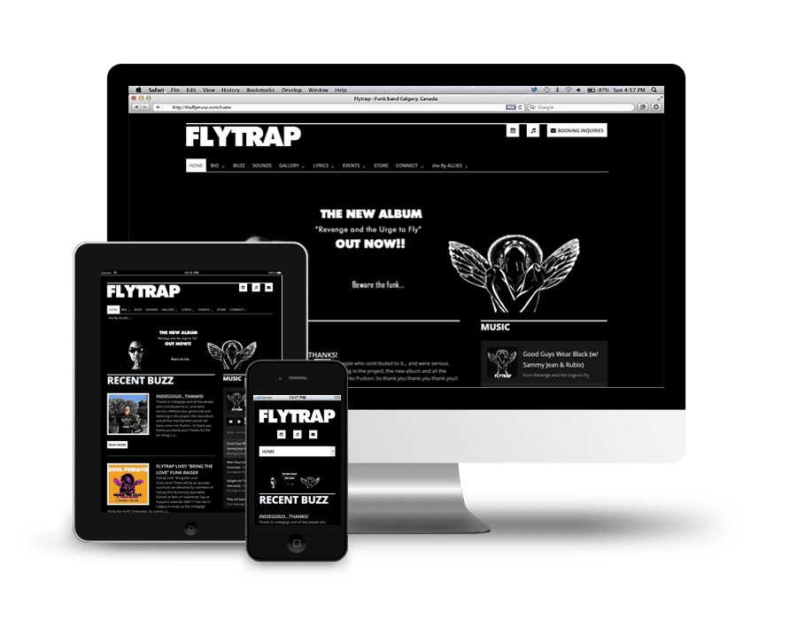 Flytrap - Business Website Development by Raymond Spidla